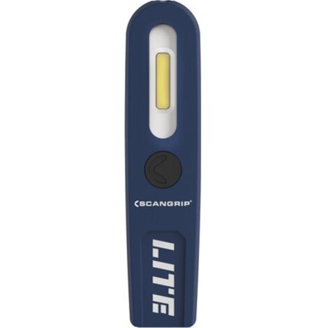 SCANGRIP Lampada STICK LITE S LAMPADA PORTATILE UNIVERSALE PER ISPEZIONE A LED DAL DESIGN SOTTILE CON 200 LUMEN