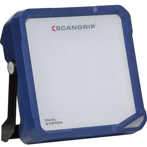 scangrip VEGA LITE C+R Akku-LED-Arbeitsleuchte, Baustrahler, 11,1 V - mit 2,6 Ah Akku - 2500 lm