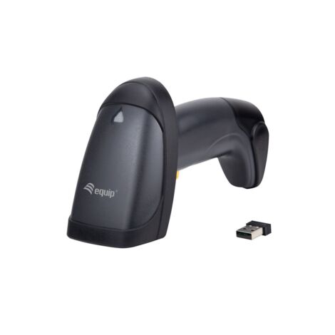 SCANNER CODIGO DE BARRAS INALAMBRICO EQUIP 3351023 RF 2.4GHz DETECTA CODIGOS 1D CON SOPORTE IP54  Vel. 200fps ESCANEO CONTINUO O MANUAL