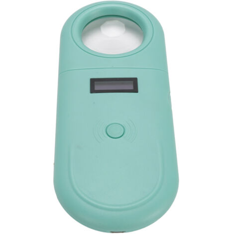Scanner de puces d'animaux avec LED et loupe, lecteur Portable 134.2KHz pour la gestion des animaux domestiques, 30 ensembles de stockage de données