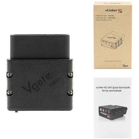 Scanner de voiture Vgate VLinker MC OBD2 compatible Bluetooth pour OBDLINK Co-MC WIFI-