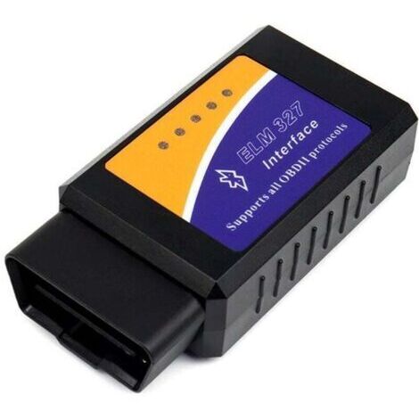 Scanner ELM327 OBD2 Bluetooth V2.1, Compatible iOS Android PC pour Diagnostic Automobile