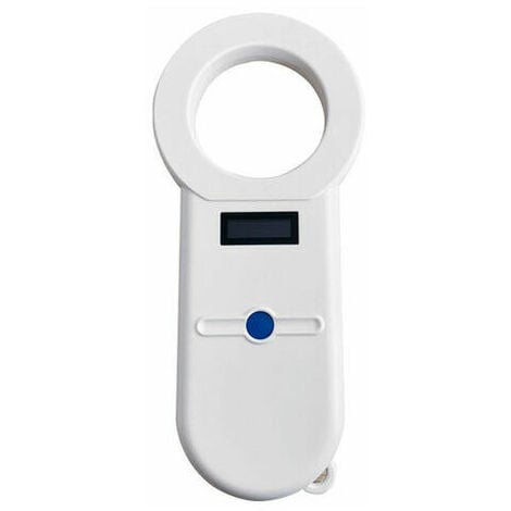 AUTRES Scanner Numerique Pour Animaux De Compagnie ISO11784/5 Lecteur D'Identification Animale Transpondeur De Puce USB Scanner De Micropuce Tenu Dans La Main Pour Chien Chat Cheval - Blanc