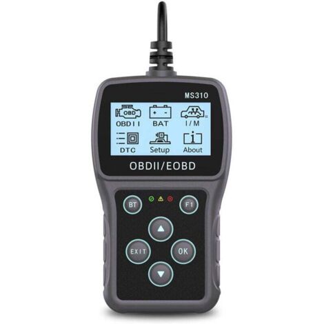Scanner OBD2 Bluetooth, outil de diagnostic 3 en 1, mise à niveau Bluetooth pour AD310/MS309/MS310/BD310, lecteur de codes d'erreur, effacement des codes, testeur de batterie, scanner OBDII 9 pour voi