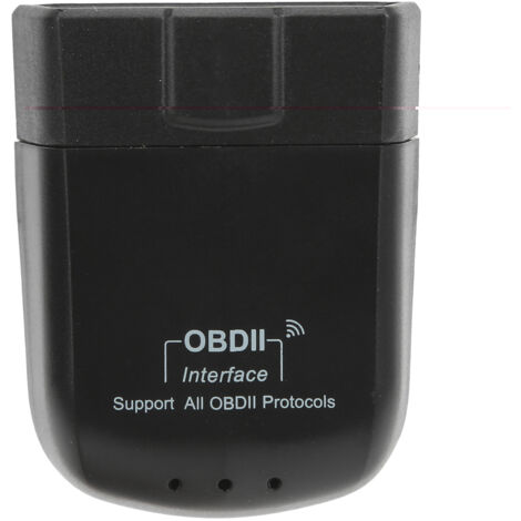 Scanner OBD2, Système D'adaptateur de Diagnostic Bluetooth pour Scanner OBD2 WiFi ELM327 de Voiture pour Android pour iOS.