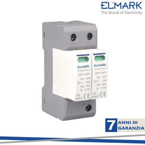 SCARICATORE DC 2P 1000V 40KA