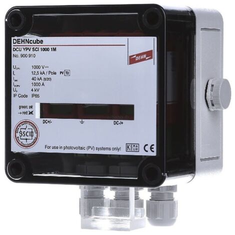 Scaricatore di sovratensione DEHNcube YPV SCI 1000 1M tipo 2