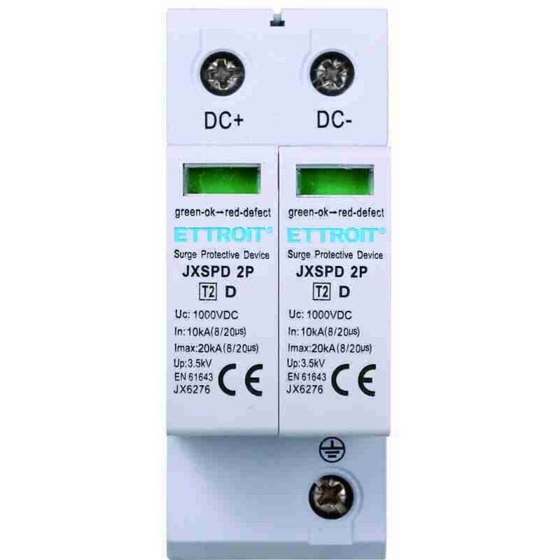 Scaricatore Di Sovratensione Fotovoltaico Tipo 2 Dc Bassa Tensione ...