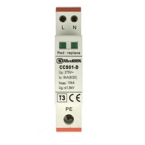 Tipo 7P.01 - Scaricatore di sovratensione (SPD) Tipo 1+ 2, Mono-trifase