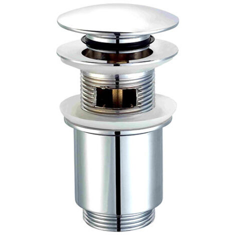 Scarico clic-clac per lavabo con troppo pieno