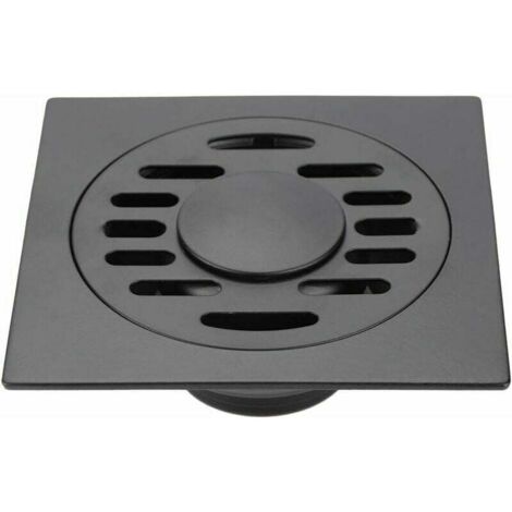 Scarico doccia antiodore in acciaio inox Scarico a pavimento per tritarifiuti da bagno Scarico a pavimento per cabina WC per lavatrice (scarico a pavimento per lavatrice) grigio pistola