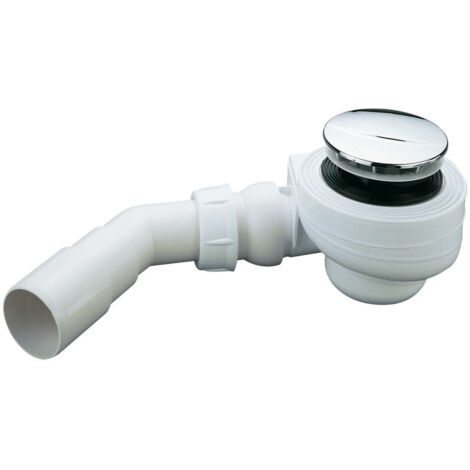 Scarico doccia Turboflow ad alto flusso uscita orizzontale articolata ø60
