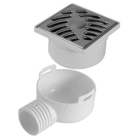 Scarico A Pavimento Quadrato Hapivida 10x10cm In Rame Antico - Deodorante Per Doccia, Bagno, Hotel