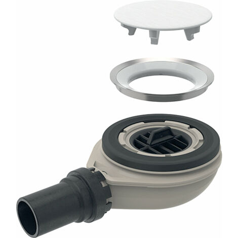 Sifone ad 'S' per bidet in ABS bianco Geberit Diam. 40 mm - G 11/4