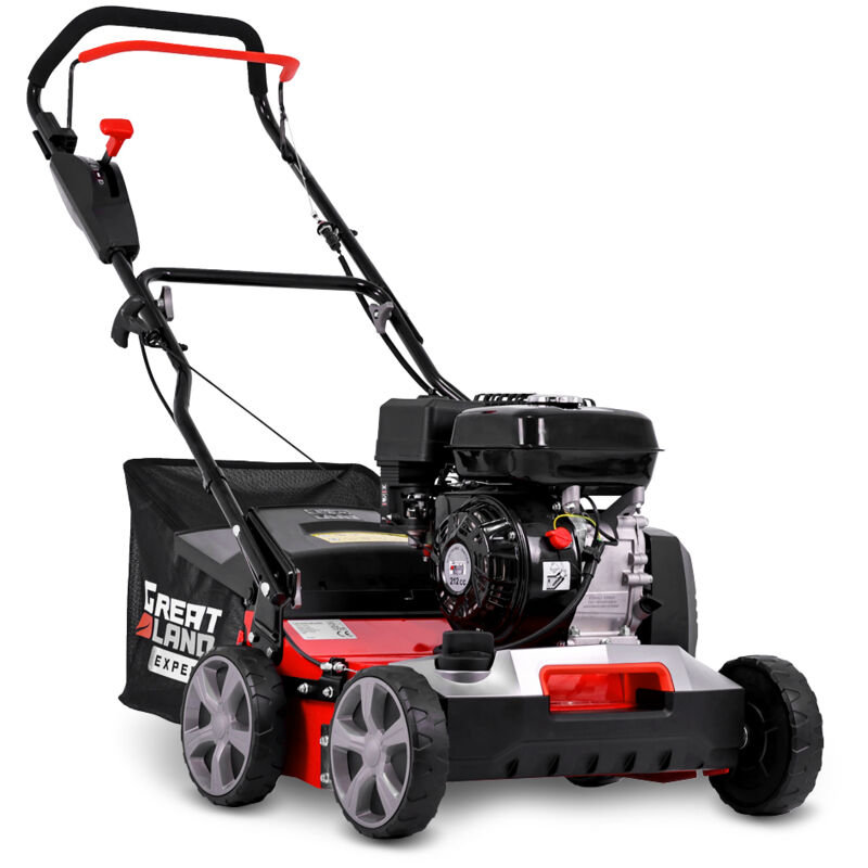 GREATLAND Scarificateur &eacute;mousseur thermique 212cc - Largeur de travail 40cm