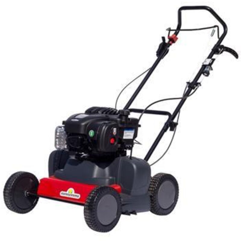 EUROSYSTEMS Scarificateur thermique 160 cc ? Moteur Honda GCV 160 ? Largeur de travail 42 cm ? Profondeur de travail 0-20 mm ? 15 couteaux ? 