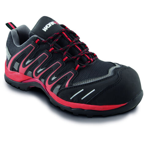 Scarpa antinfortunistica rossa ESD workfit trail nº40