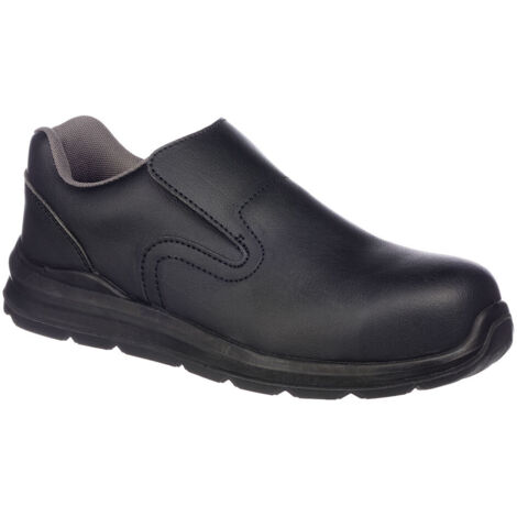Scarpa antinfortunistica slip-on nera 47