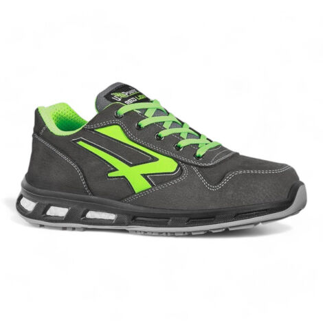Scarpa da lavoro antinfortunistiche bassa numero in pelle nabuk idrorepellente puntale Airtoe Aluminium antiperforazione suola antiscivolo antistatica - 41