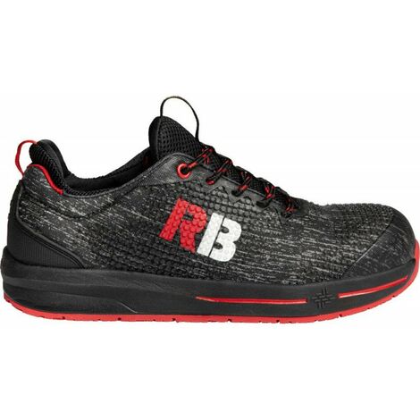Scarpa di sicurezza 31354 Comet2.0s nero / rosso S3 Dimensione 41 REDBRICK