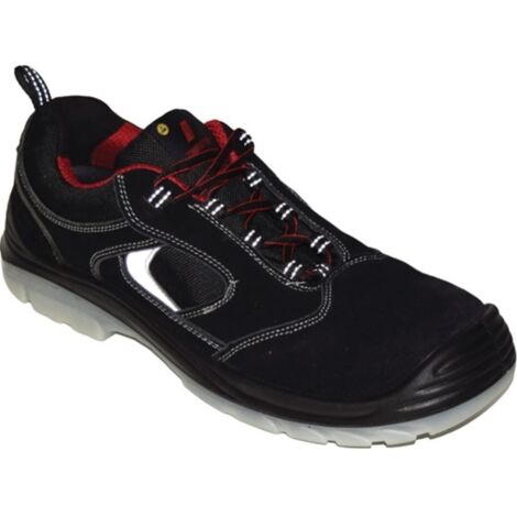 Scarpa di sicurezza EASY STEP Taglia 40 W.11 nero S1P SRC EN20345 Pelle