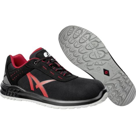 Scarpa di sicurezza GRID LOW Taglia 40 W.11 nero/rosso S3 SRC EN ISO 20345:2011