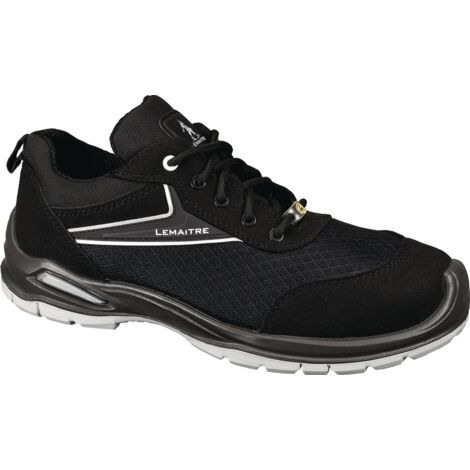 Scarpa di sicurezza Lennon, taglia 42, nero, S1P ESD SRC EN20345, tessuto