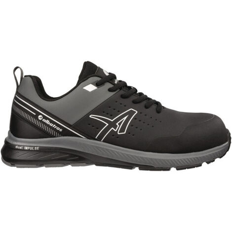 Scarpa di sicurezza Vigor 2 Impulse Nero bassa Gr.43 grigia S3S