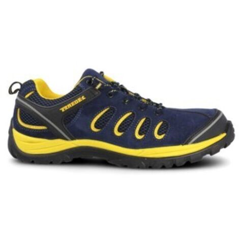 SCARPA RADIO BLU MARINO GIALLO T-47