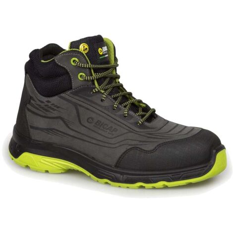 Scarpe alte antinfortunistiche Bicap Laser Mid S3 ESD SRC - 44 - Nero