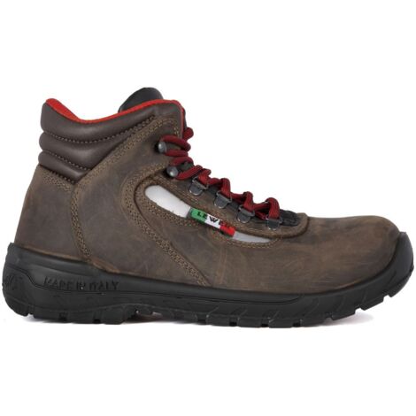 Scarpe alte antinfortunistiche Lewer 460 S3 SRC - 42 - Marrone