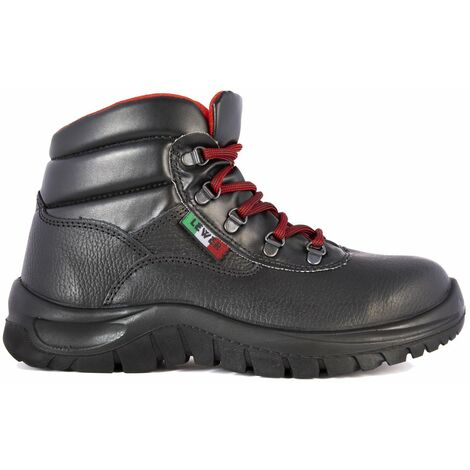 Scarpe alte antinfortunistiche Lewer 8040 S1P SRC-42Negro - 42