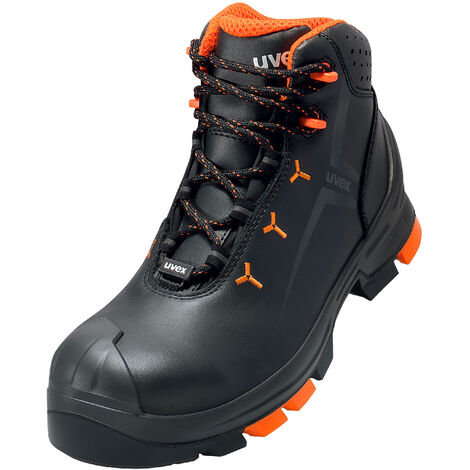 Scarpe alte antinfortunistiche Uvex 2 S3 SRC 65032 - 52 - Nero
