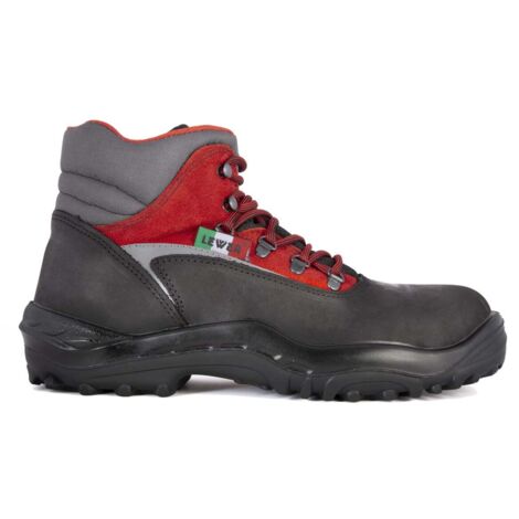 Scarpe alte da lavoro Lewer 35 S3 SRC HRO - 38 - Nero