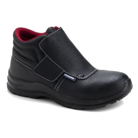 Scarpe alte da lavoro Rossini Prometeo S3L SR sfilamento rapido - 39 - Nero