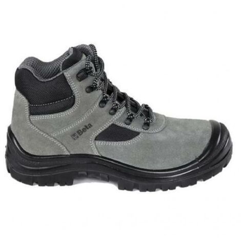 Scarpe Alte In Pelle Scamosciata Con Inserti In Nylon, Rapido Sfilamento E Copripuntale Di Rinforzo In Poliuretano - Beta 7249GK  MISURA  40