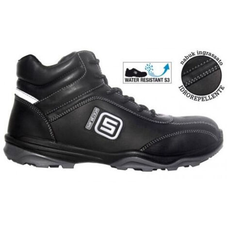 SCARPE ALTE SARATOGA BLACK N.44