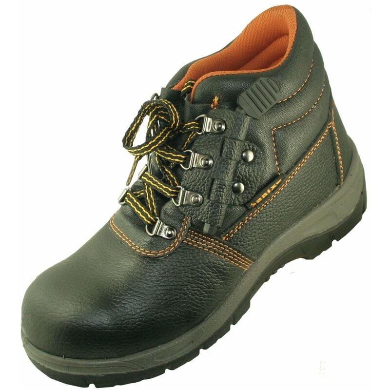 Scarpe antinfortunistiche alte in cuoio pesante brixo MS1P - 44