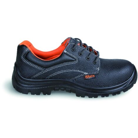 Scarpe antinfortunistica beta bassa in pelle nera taglia 46