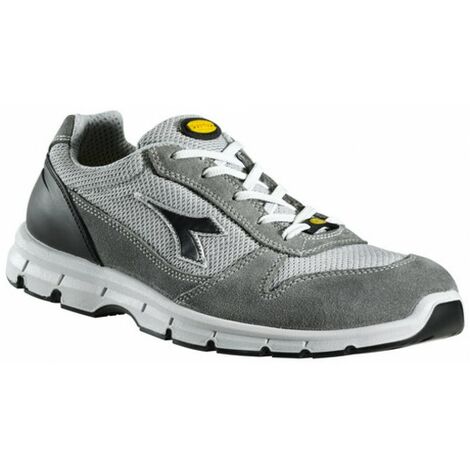 Scarpe Antinfortunistica in Tessuto - Suola in PU - Run Textile Esd - Grigio 43 - Grigio