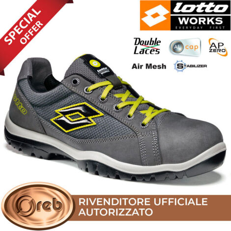 AUTRES Scarpe antinfortunistica lotto works jump 500 r7008 s1p src puntale alluminio taglia scarpa: 46