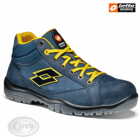 Scarpe antinfortunistica lotto works jump 900mid r7014 s3 src alte impermeabili taglia scarpa: 42