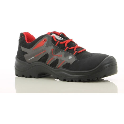 Scarpe antinfortunistiche a membrana Maxguard SX310 S3 SRC HRO Nero / Rosso 48