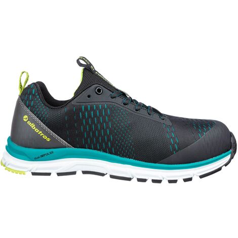 Scarpe antinfortunistiche Albatros AER55 Impulse Black Blu Low S1P ESD HRO SRA - 43