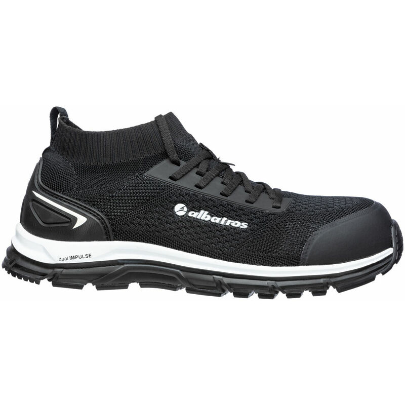 Image of Albatros - Scarpe antinfortunistiche ultimate impulse black low S1P esd hro sra Nero 42 - Nero