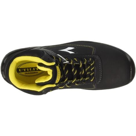 Scarpe Antinfortunistiche Alte Diadora D-Blitz S3 - Nere Nero 37