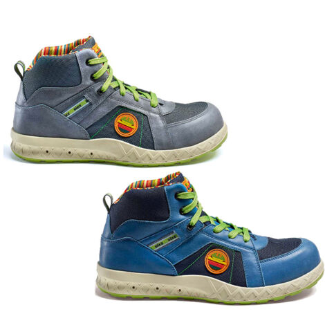 Scarpe antinfortunistiche alte Dike Primary H S3 SRC ESD-Blu-41 - Blu - 41