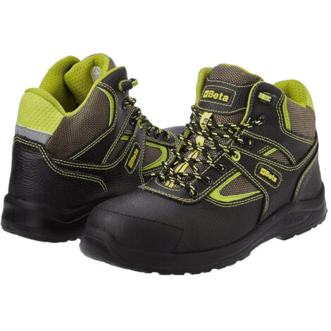 Scarpe antinfortunistiche alte in pelle idrorepellente e puntale in composito BETA 7221 - 42