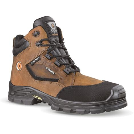 Scarpe antinfortunistiche alte Jallatte Jalroche SAS S3 CI HI WR HRO SRC - 44 - Marrone