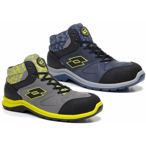 Scarpe antinfortunistiche alte Lotto HIT 200 MID S3 SRC - art. 211777 - 41 - Blu
